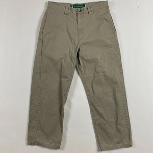 Vintage Levi's Silver Tab Chino Khaki Pants Mens 32 x 30 Measures 33 x 28.25